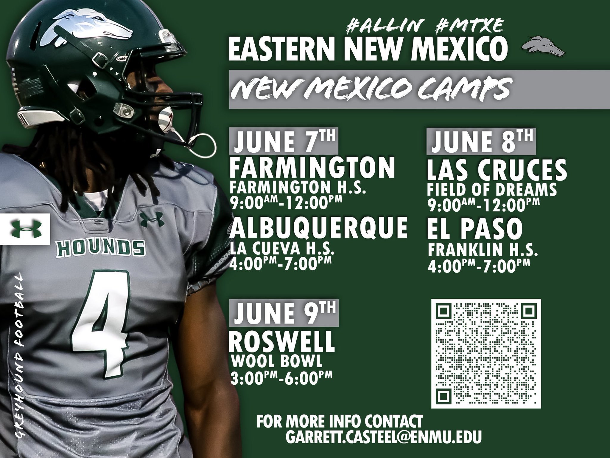 Southern Arizona Football on Twitter "ATTENTION CAMP ALERT Eastern