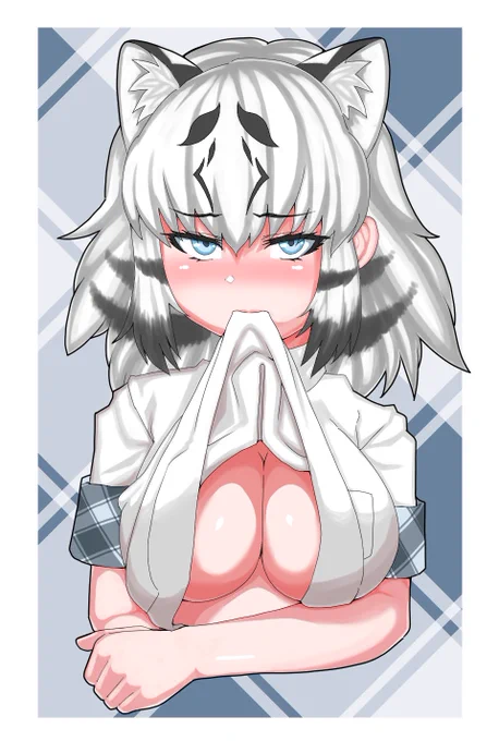 ホワタイちゃん、おっぱい見せて… 