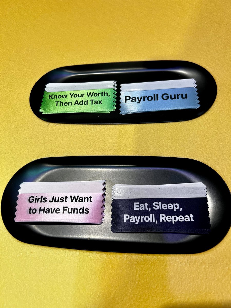 Girls just want to have funds! Grab your limited-edition buttons and ribbons to accessorize your @PayNews  #conference #badge at Booth 133. 

More info here!👉 bit.ly/3FAylPO
