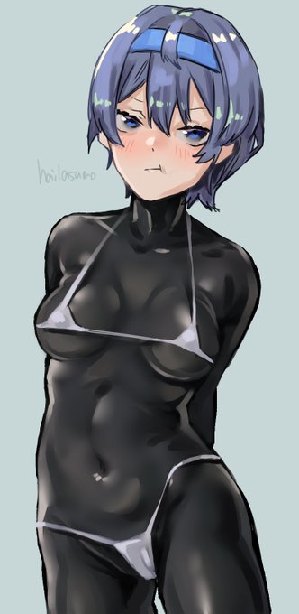 つづみマイクロビキニぴっちりスーツ部
これで恥ずかしくないね、つづみちゃん! 