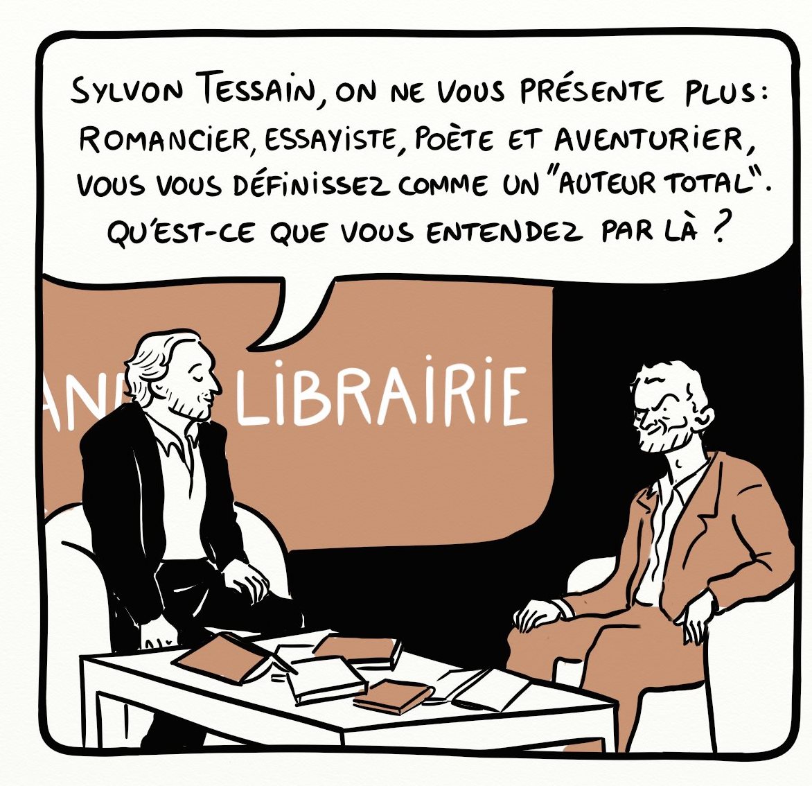 Devinez qui passe à <a href="/GrandeLibrairie/">La Grande Librairie</a> ce soir ? La suite, sur instagram.com/p/Cda3h-_opy4/ --> Extrait de Comment devenir un auteur à succès, @DelcourtBD , coll. Pataquès, 2021.