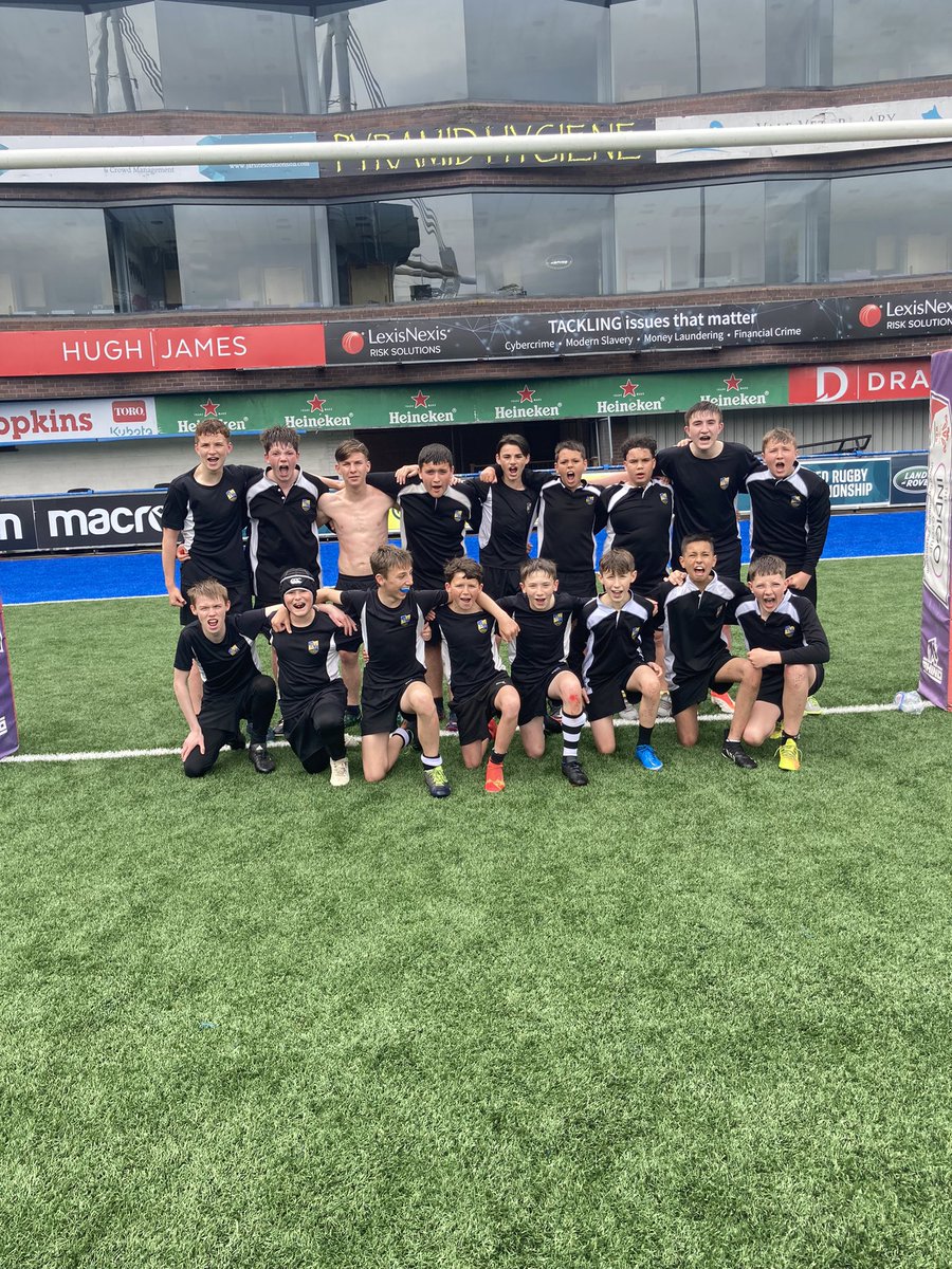Success for our year 8 boys winning the Cardiff schools plate, beating a determined and gutsy <a href="/StIlltydsPEDept/">St Illtyd's P.E Dept</a>. Chuffed for these lads who have worked hard as a team all year. Great to finish the season with a trophy!