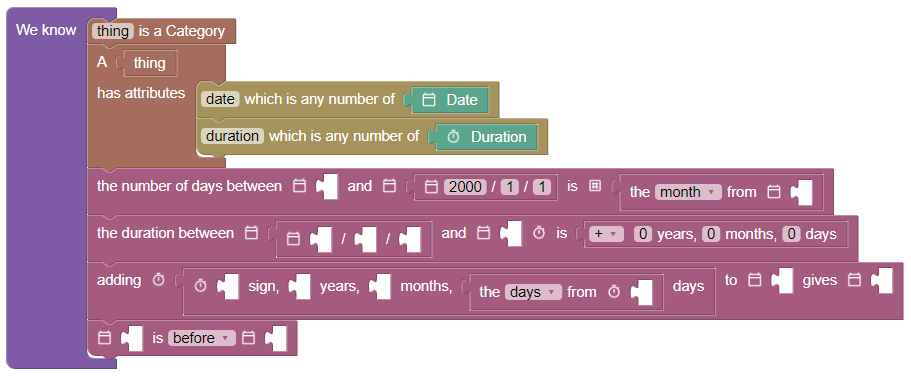 RoundTableLaw's tweet image. #RulesAsCode @BlawxAI progress on dates and durations