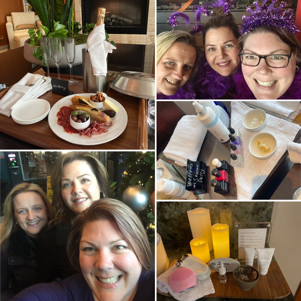 sjperryCA's tweet photo. Celebrated the end of tax season in style with two of whom keep me sane year-round. Lana & Bobbi, thank you for ALL you do, personally and professionally. I would be lost without you two. 💜
#WillowStreamSpa #Carderos #besties #WorkWife https://t.co/Cro7lHpqY0