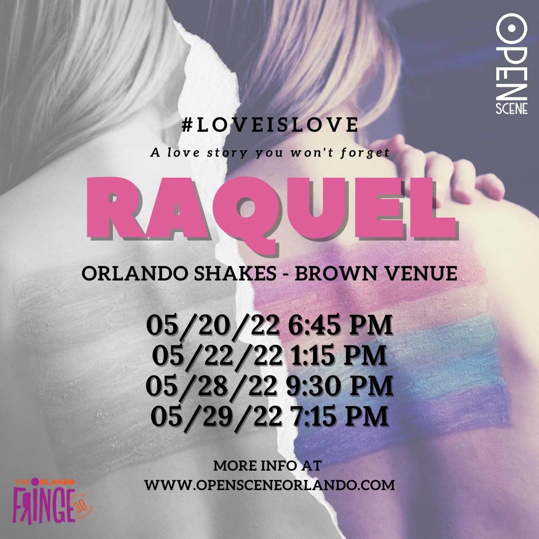 OpenScene_org's tweet photo. Pincha este enlace https://t.co/bLYBl55Jjk y sé parte de la historia de amor de la que todxs están hablando!
#orlandofringe #ofringe #orlando #fringe #fringefestival #theater #nonprofit #latinx #love https://t.co/mzyw1n8SBF