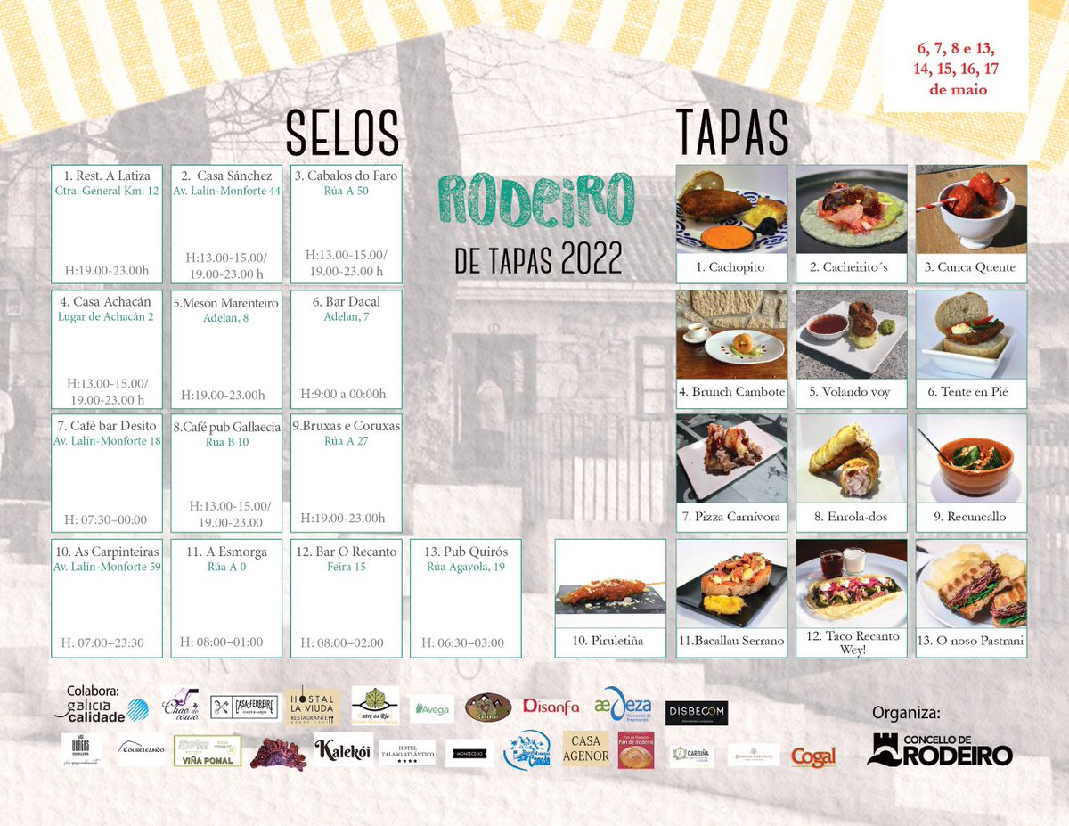 Rodeirodtapas23's tweet photo. repaso ós premios que sorteamos entre os pasaportes completos:
 ✅ #ACarbiña
 ✅ #casaferreiro
 ✅ #CasaRuralCostadaEgoa 
 ✅ @GaliciaCalidade @ATabernaOurense
 ✅ #HostalLaViuda @AnxoTrives
 ✅ #BodegasBilbainas @VINAPOMAL 
 ✅ #Disanfa #rodeirodetapas2022 #euquerorodeirodetapas https://t.co/YFmzNYLdp1