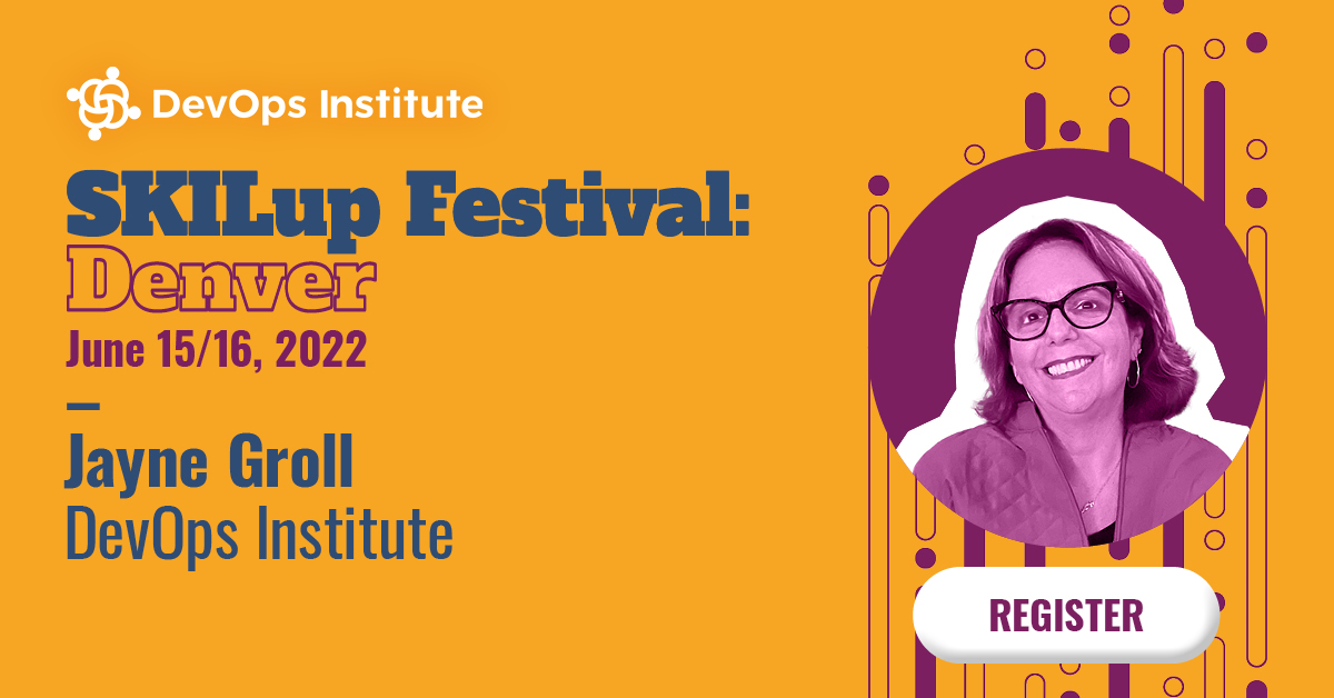You've been to a #SKILupDay, now join us for the first F2F #DevOps #SKILupFest in Denver, June 15-16. I'll be leading a workshop on #SRE and #ITSM.  Take advantage of the FLASH SALE – 50% OFF a full access pass of workshops and fun
lnkd.in/ehdAKwB9