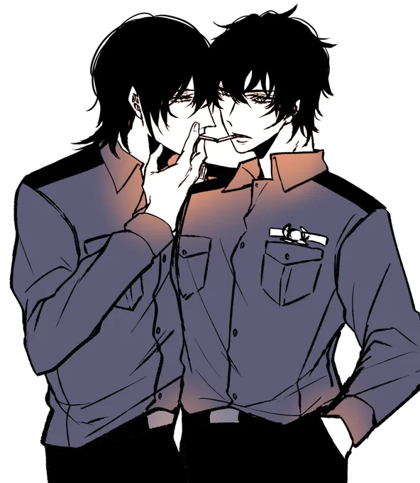 【萩松+K組】シガーキスが似合う二人と耐性ZERO https://t.co/XsHAhx5XAt