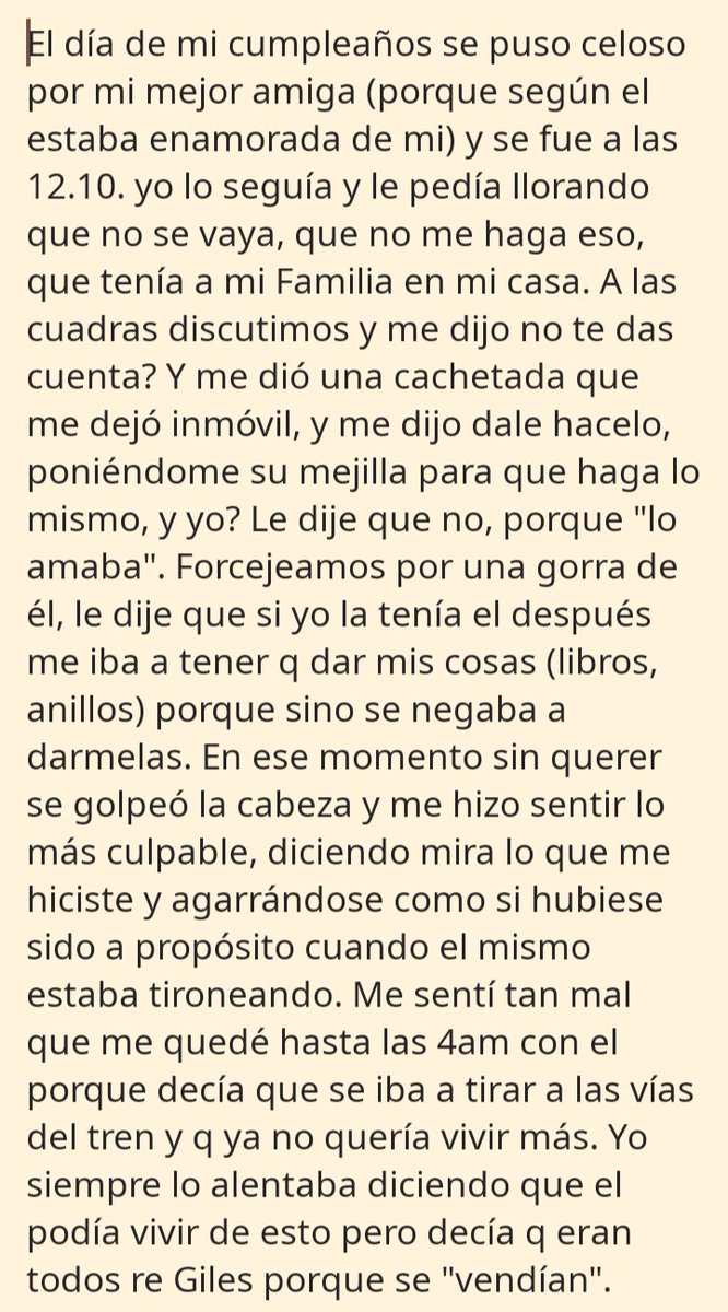 BrasitaFree's tweet photo. Me costó mucho pero ya está no quiero cargar más con esta historia de mierda oculta en mí. https://t.co/RdHeXbfAOP