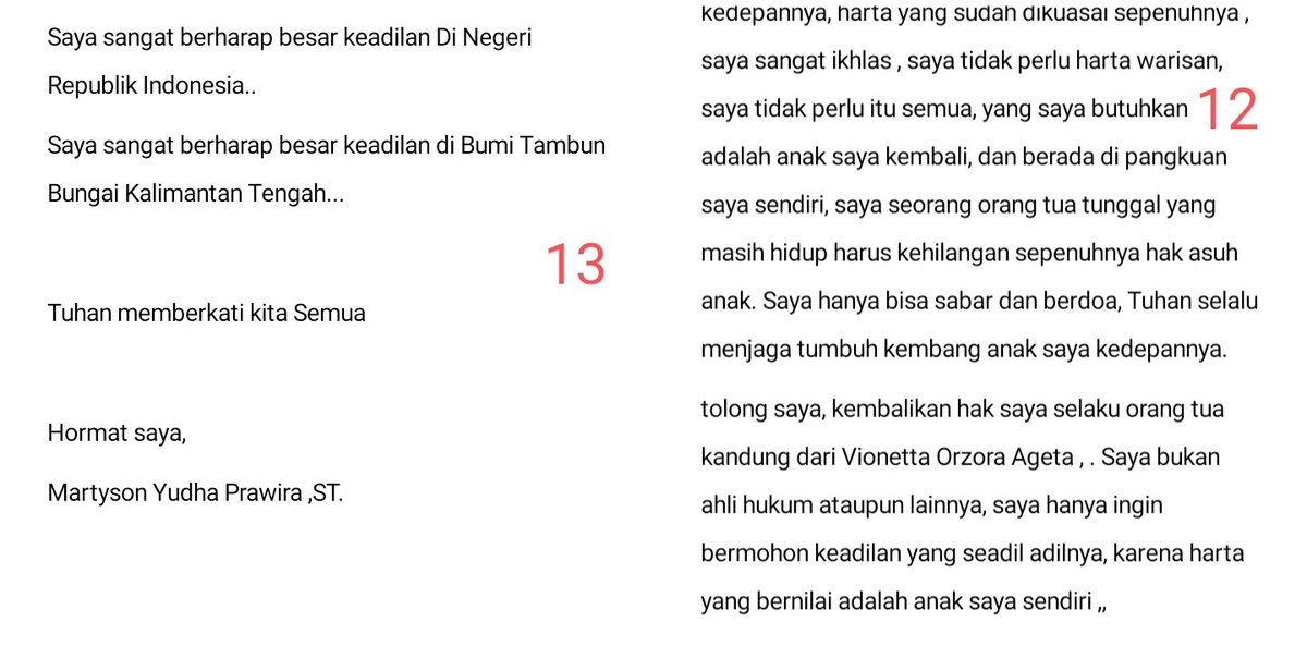 martysonyp's tweet photo. Selamatkan anak saya Vionetta
Dimanakah keadilan, saya perlu keadilian, bagaimana seorang ayah dan orang tua yang masih  hidup serta tunggal  harus dicabut hak asuh 
#savevoa#
@komnas_anak 
@KomisiYudisial 
@kompascom 
@officialMKRI 
@MahkamahAgung https://t.co/YeAvc7rSOQ