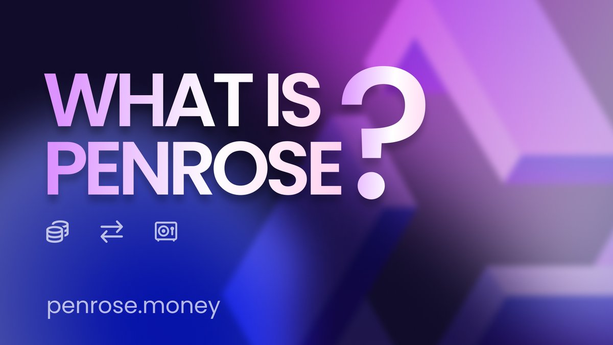 PenroseDeFi's tweet photo. Here's the moment of truth we all have been waiting for. 🤘

💭 What is Penrose? How does it work? What's in it for you? 🤔

📑 Here’re all the details you need: https://t.co/g9t6IzkEbE 

✅ Like &amp; RT to spread to word 🐦📢 https://t.co/QC09m55Lxp