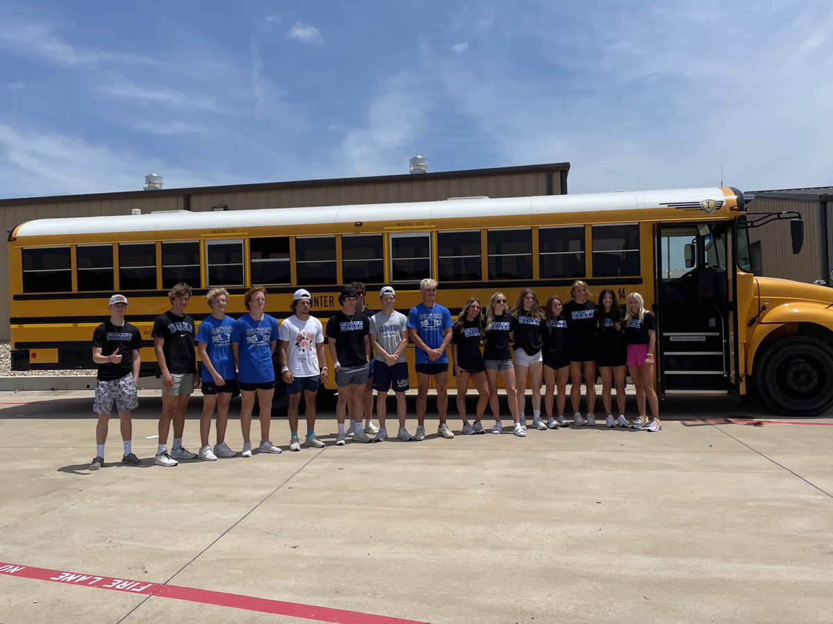 GunterTrack's tweet photo. Thanks to all that came out to see our GT Tracksters off as we head to STATE! Austin, we’ll see ya soon…
#243Realized https://t.co/qXlYpGUSjx