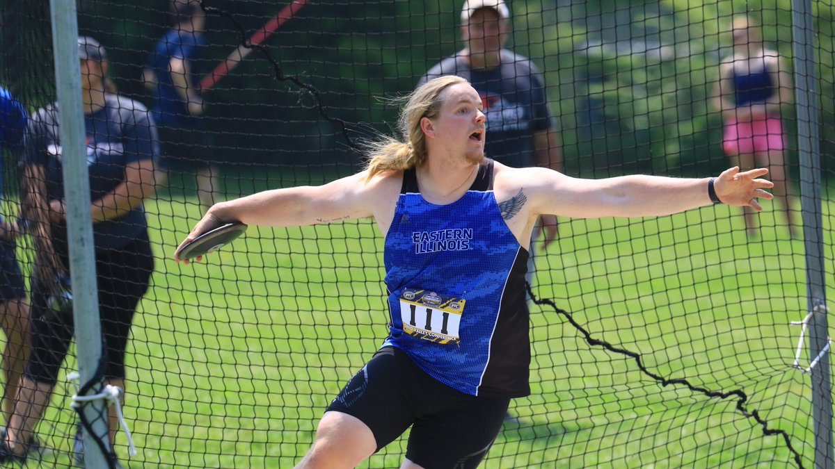 OVCSports's tweet photo. Congratulations to Matthew Gladieux on winning the 2022 men's discus championship. A toss of 52.95m. #ovcit https://t.co/y8HGfJntSX