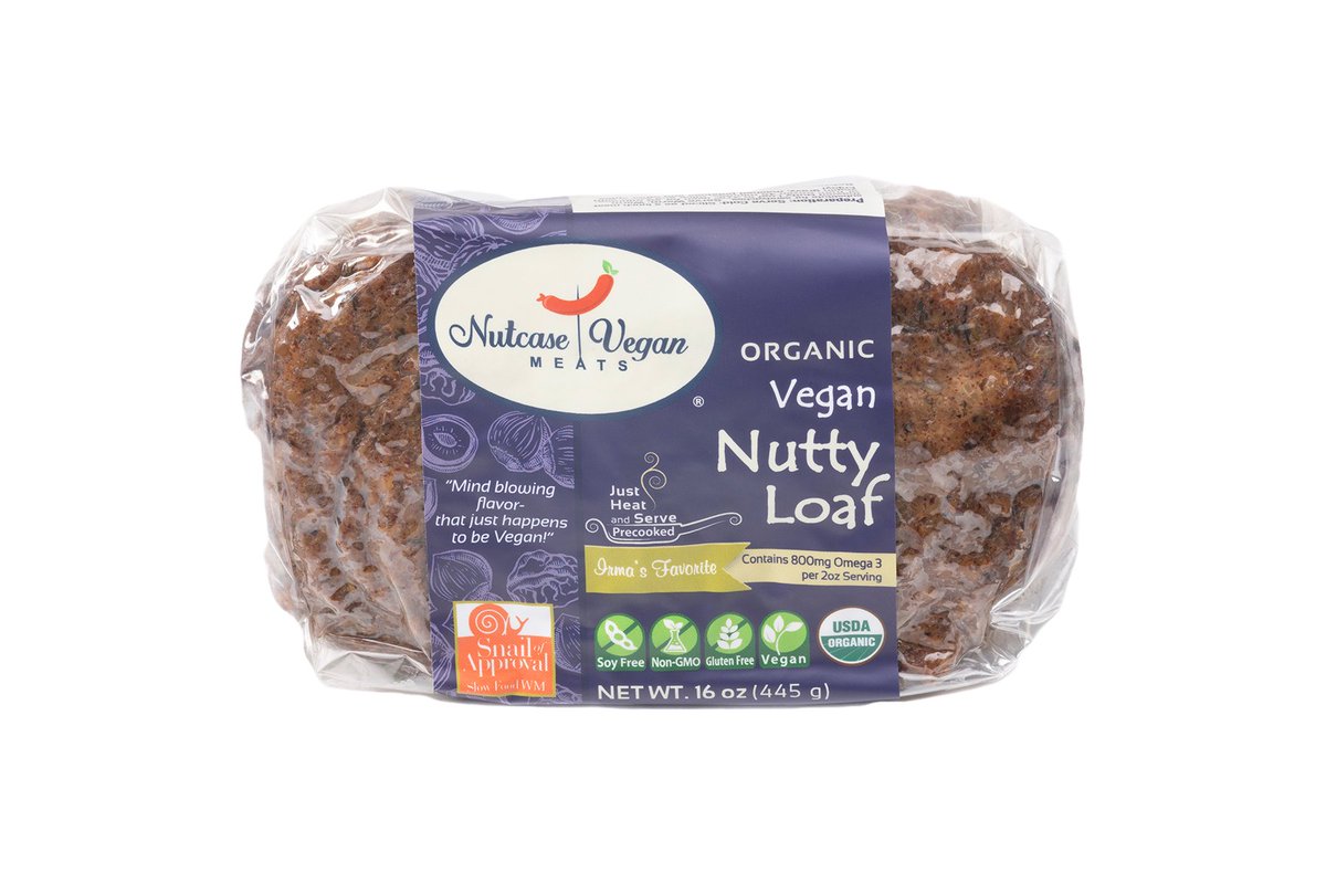 Our Nutty Loaf has won a Gold Sofi in Plant-based Protein! #nuttyloaf #nutcasevegan #vegan #plantbased #nutcaseveganmeats #eatnutty #sofiaward see you at the #fancyfoodshow #nyc!