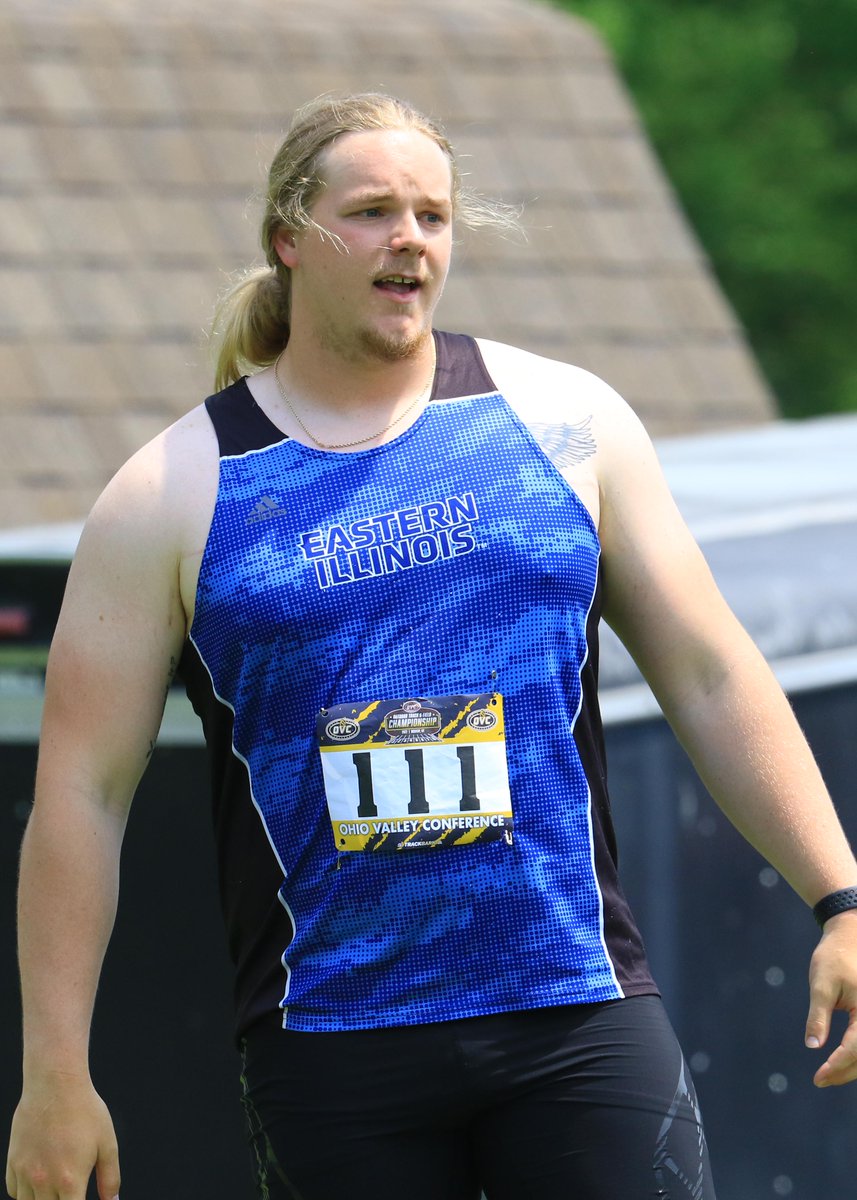 OVCSports's tweet photo. Congratulations to Matthew Gladieux on winning the 2022 men's discus championship. A toss of 52.95m. #ovcit https://t.co/y8HGfJntSX