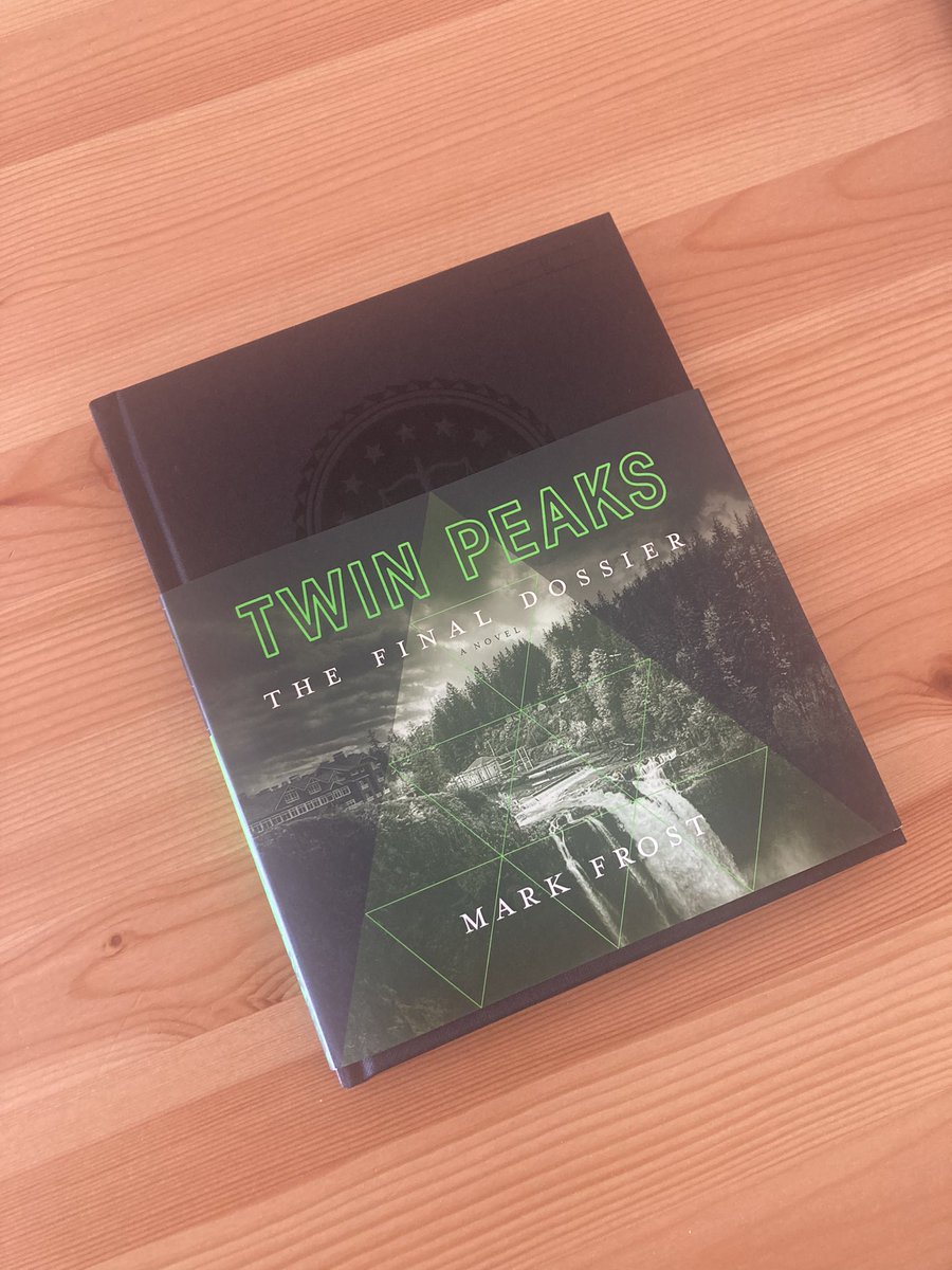 Aqualung_Ru's tweet photo. Recibido ‘Twin Peaks - The Final Dossier’ 📖💚 #TwinPeaks #TheFinalDossier https://t.co/LevmxsEXBG