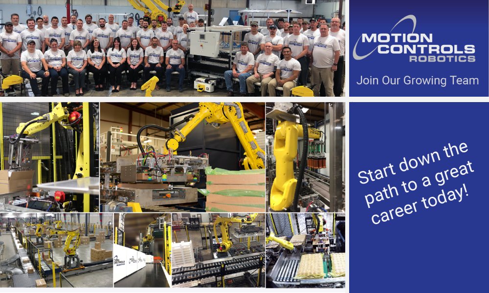 MotionControls's tweet image. 👟 EMPLOYMENT OPPORTUNITIES 👟
@MotionControls has various positions open - use the link to read more and apply! #ohiojobs
bit.ly/mcrijobs1