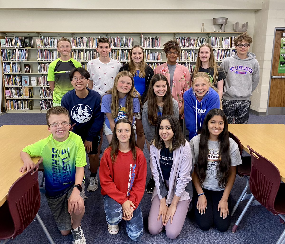 millardcentral's tweet photo. Congratulations to these 8th graders selected to the Rotary Honor Roll! We are proud of you and your leadership at Central Middle School! #cyclONEsUnited https://t.co/6bp9ThhWHj