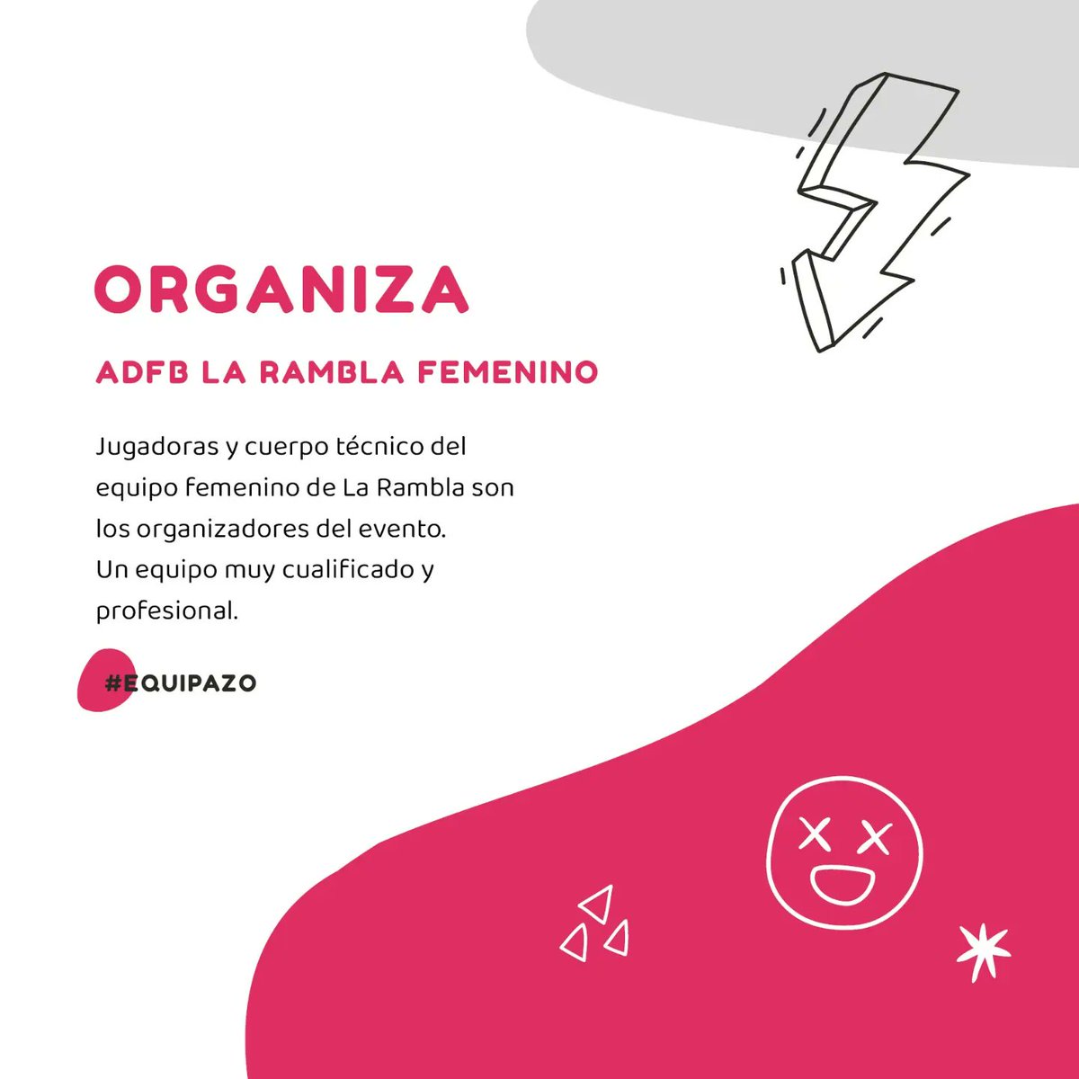 RamblaFemenino's tweet photo. CAMPUS FUTBOL FEMENINO
¡Todavía estás a tiempo para hacer tu reserva!
Recuerda 👇
📅 23 al 26 de junio
👧 Máx. 16 años
📍 La Rambla
🏠 Plazas para Estancia
Pídenos más información.
LO MEJOR ESTÁ POR LLEGAR 🤭
#CampusLRF #CampusFutFem #CampusLaRambla https://t.co/LNCVhDwnQS