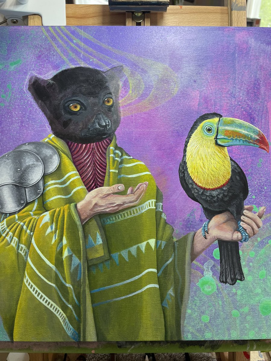 RyanHarrisArt's tweet photo. On the easel… https://t.co/WYVlaI5Csi