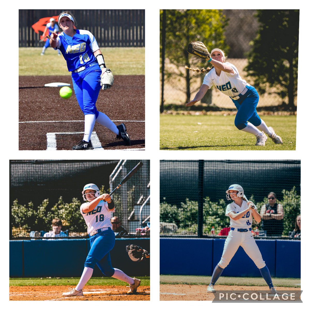 NEOSFTBLL's tweet photo. PROUD of these two!!!
Faber all region Utility 
Donaldson all region Outfield 
#gogoneo
#rownorse https://t.co/CzcvKXiYdB