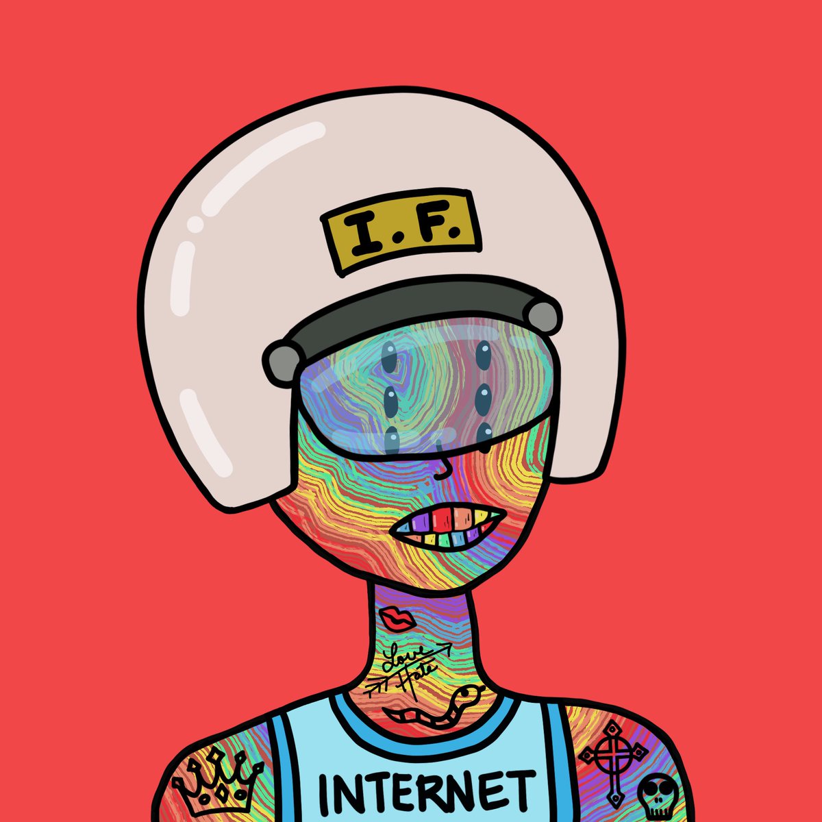 myinternetfrens's tweet photo. Frens! With all the craziness in the NFT space recently, we’ve decided to declare today Wacky Wednesday 🤪

Let’s see your wildest and wackiest traits! 👀

@NFTStineMarie #internetfrens #nftcommunity #nftcollection #nftcollector #nftart #nft #nfts https://t.co/fUpJMLeQUa