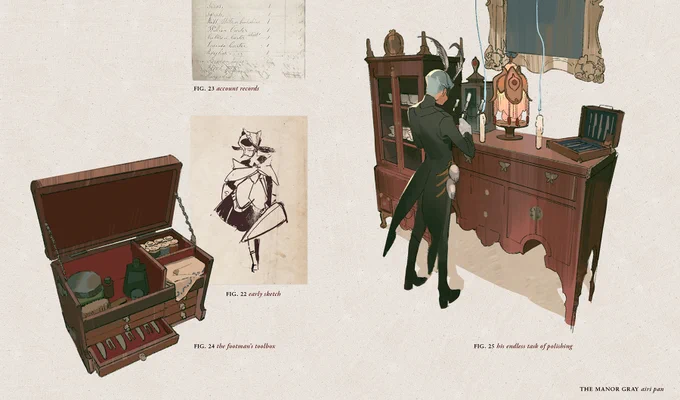 The servants and you, a witness
Manor Gray pt II. 