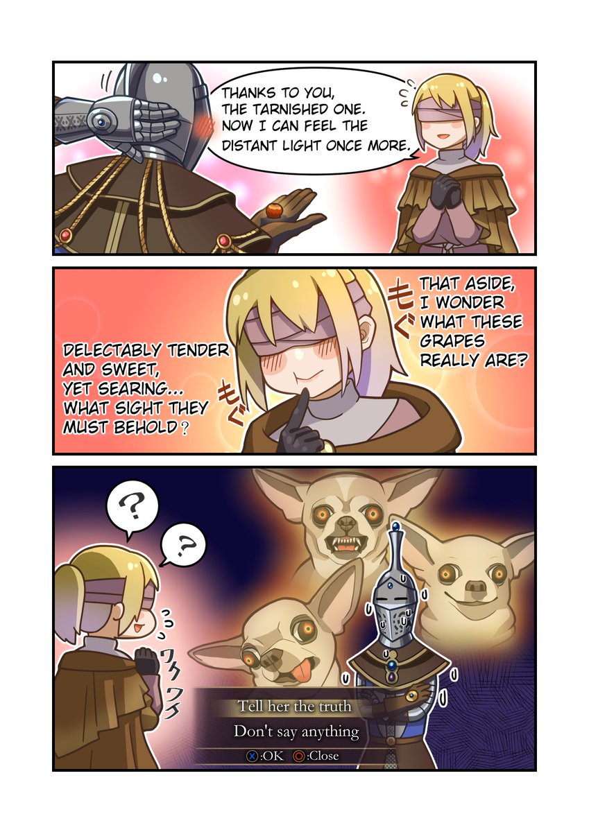 "Sha______ Grapes" (English Version)
#ELDENRING #EldenRingFanart