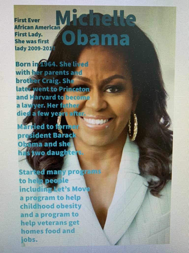 JeannieSlone1's tweet image. 5th grade Ss @CloughPikeElem have been working on biographies.  After research, Ss created a gallery walk, timeline, essay, and multimedia project We love their creativity, using @Flipgrid , @creativecloud, @Google, and poster art to share learning. @Morrison5th @WestCler