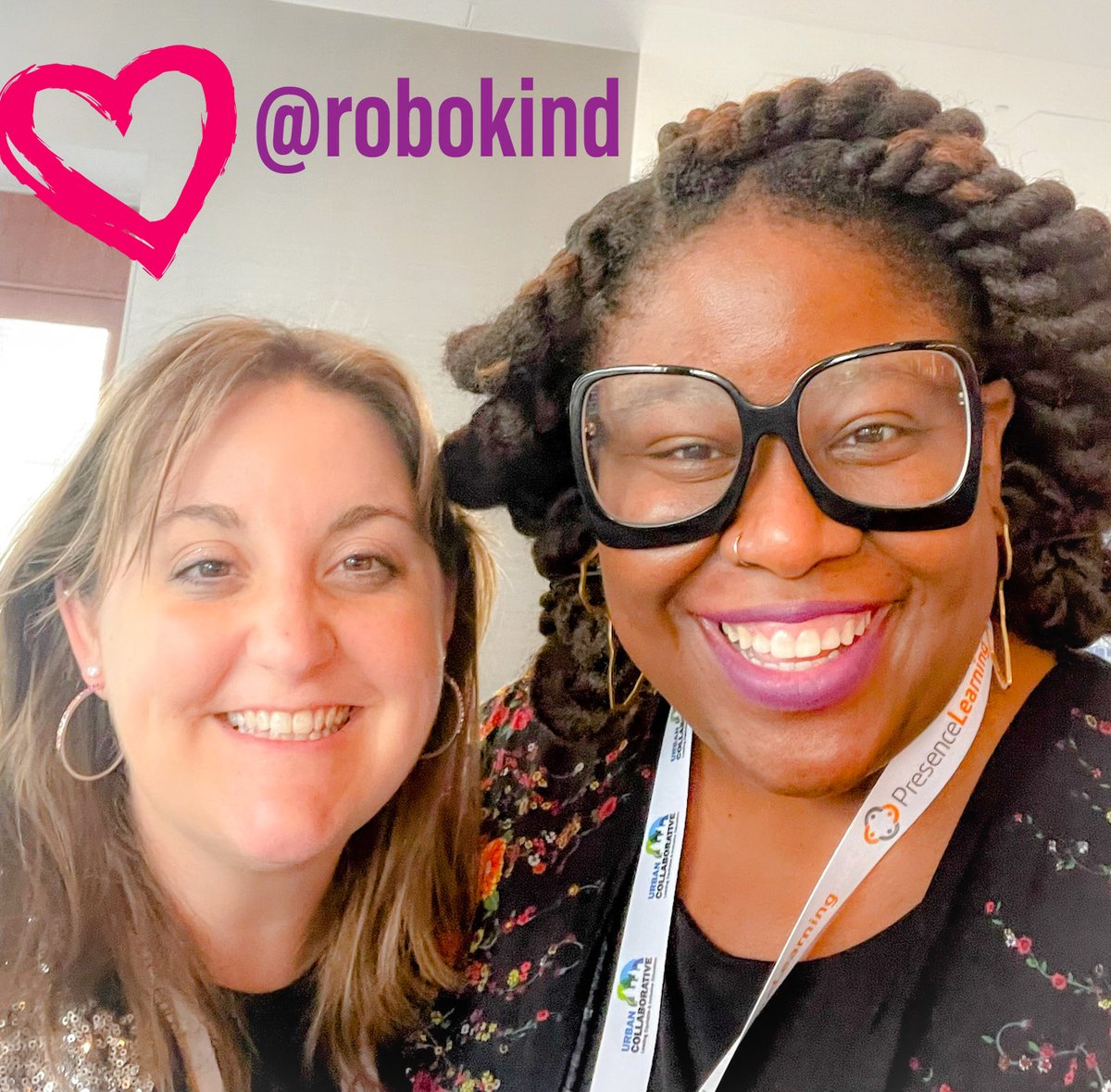 miyo_health's tweet photo. Have you ever met someone and right away knew you were going to be BFFs? What's up, Ty! Love your work with @robokind !! Cant wait to put our heads together tonight at #urbancollaborative #UCSP22 https://t.co/KYOi8PowHb