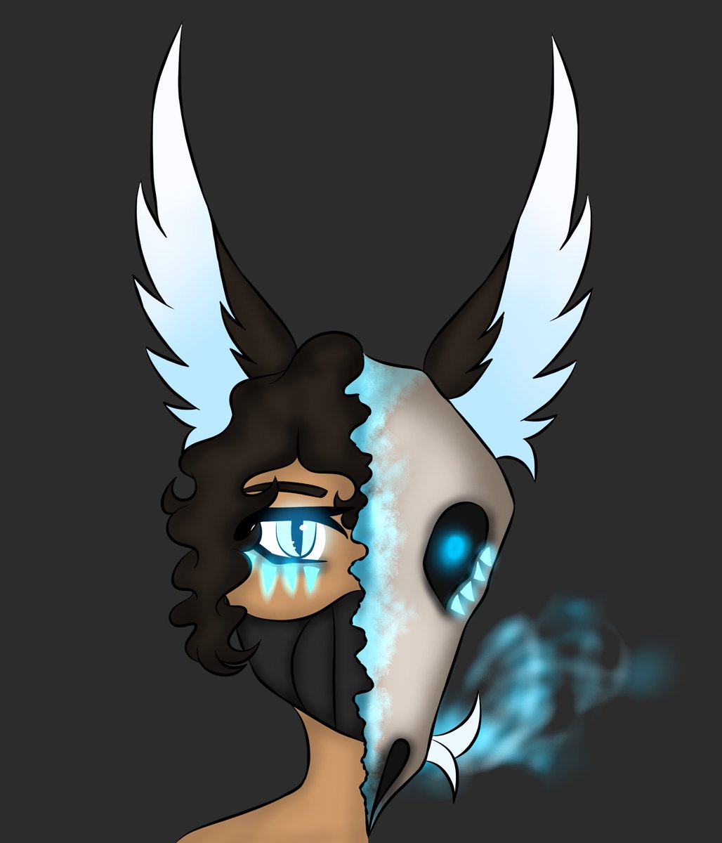 HopelessBambi's tweet photo. @Neytiirix This is Rue, she was human before she did some cannibalism and was possessed by a blood thirsty wolf like creature. Her blood is blue and Ice cold. https://t.co/RFxapqVTXH