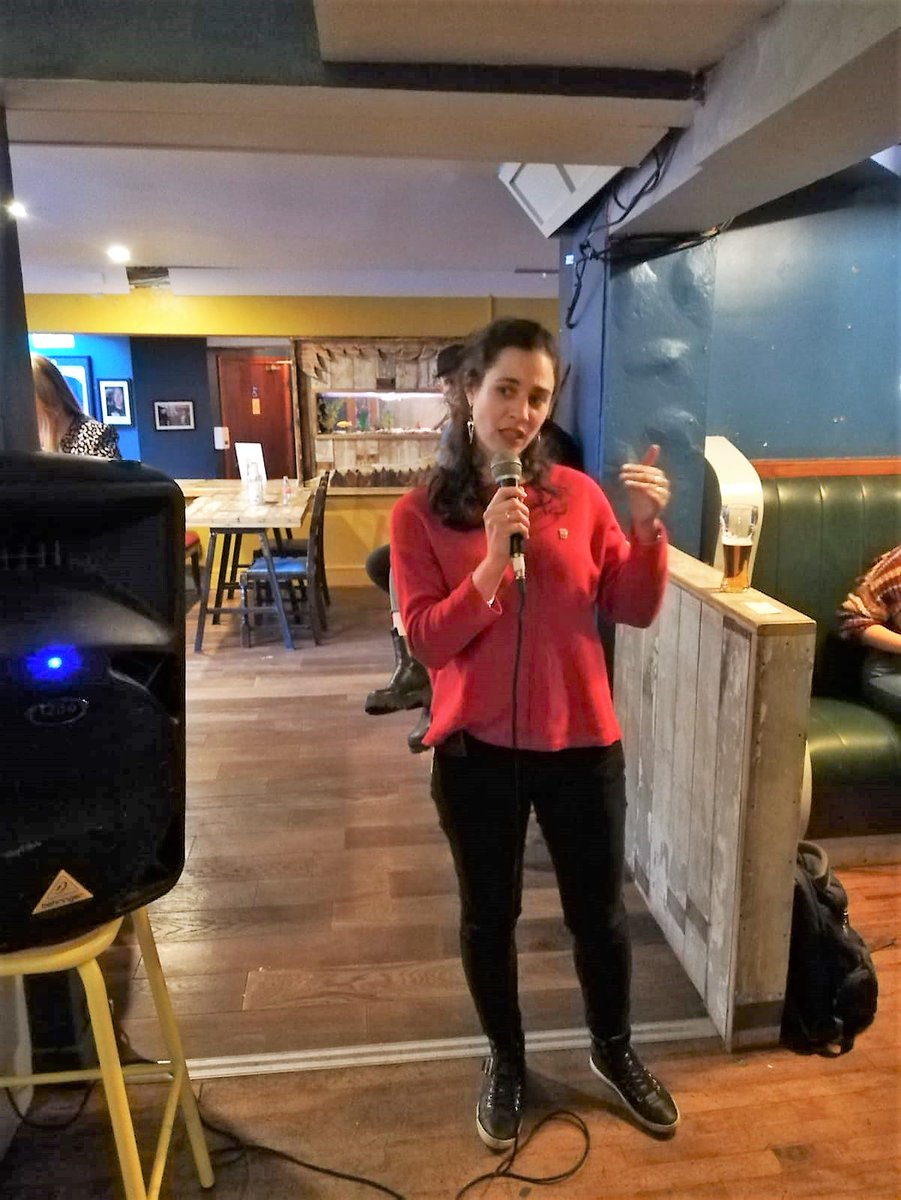 Pint of Science IE (@pintofscienceie) on Twitter photo We had a fantastic time listening to Marta Perez-Lloret <a href="/MartaPrezLlore1/">Marta Pérez Lloret</a> talk about “Bombs, gold and cancer”. Did you know about this connection? Definitely food for thought.
#Pint22 #Pint22IE We had a fantastic time listening to Marta Perez-Lloret <a href="/MartaPrezLlore1/">Marta Pérez Lloret</a> talk about “Bombs, gold and cancer”. Did you know about this connection? Definitely food for thought.
#Pint22 #Pint22IE