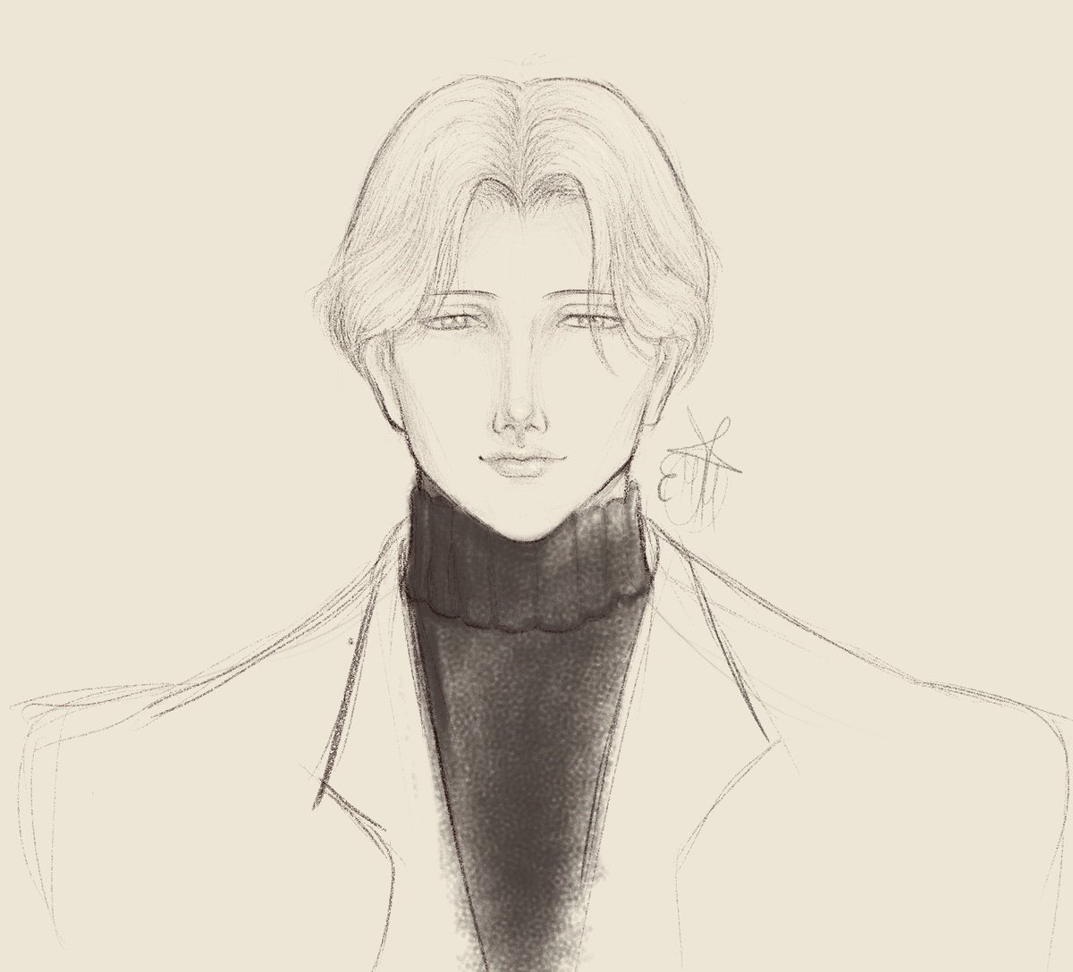 TheGhoulDraws's tweet photo. Working on some sketches of him bc a new  hyperfixation is on its way #monster #johanliebert https://t.co/Pq87o7opXZ