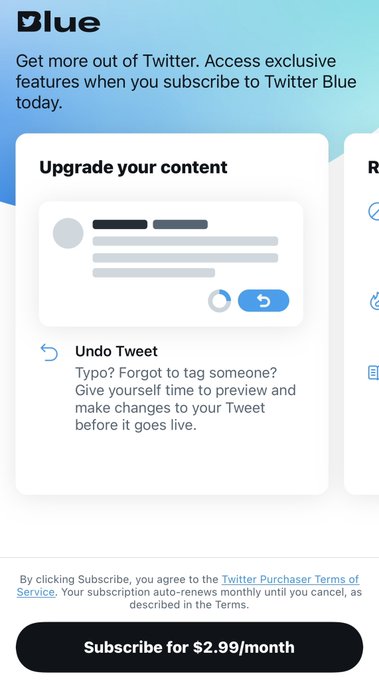 WHEN TECH CLAIMS #NFT IS THE FUTURE &amp; &ldquo;Going no where&rdquo; &hellip; why so #Twitter can charge 2.99 a month for<a href="/tag/nft"class="tags">#NFT</a><a href="/tag/twitter"class="tags"><span>#twitter</span></a><a href="/tag/scam"class="tags"><span>#scam</span></a><a href="/tag/wasteofmoney"class="tags"><span>#wasteofmoney</span></a>
