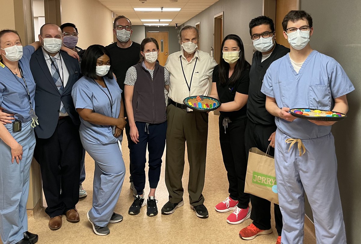 Lizzie Aby, MD (@lizzieabymd) on Twitter photo Happy 87th birthday to one of the smartest physicians & mentors I know - Dr. Michael Levitt!
Still working at <a href="/VAMinneapolis/">Minneapolis VA Health Care System</a> every day (including most Saturdays)!
Rounds always include: "how would you design a study to test..." 👩🏻🔬🔬
#GITwitter Happy 87th birthday to one of the smartest physicians & mentors I know - Dr. Michael Levitt!
Still working at <a href="/VAMinneapolis/">Minneapolis VA Health Care System</a> every day (including most Saturdays)!
Rounds always include: "how would you design a study to test..." 👩🏻🔬🔬
#GITwitter