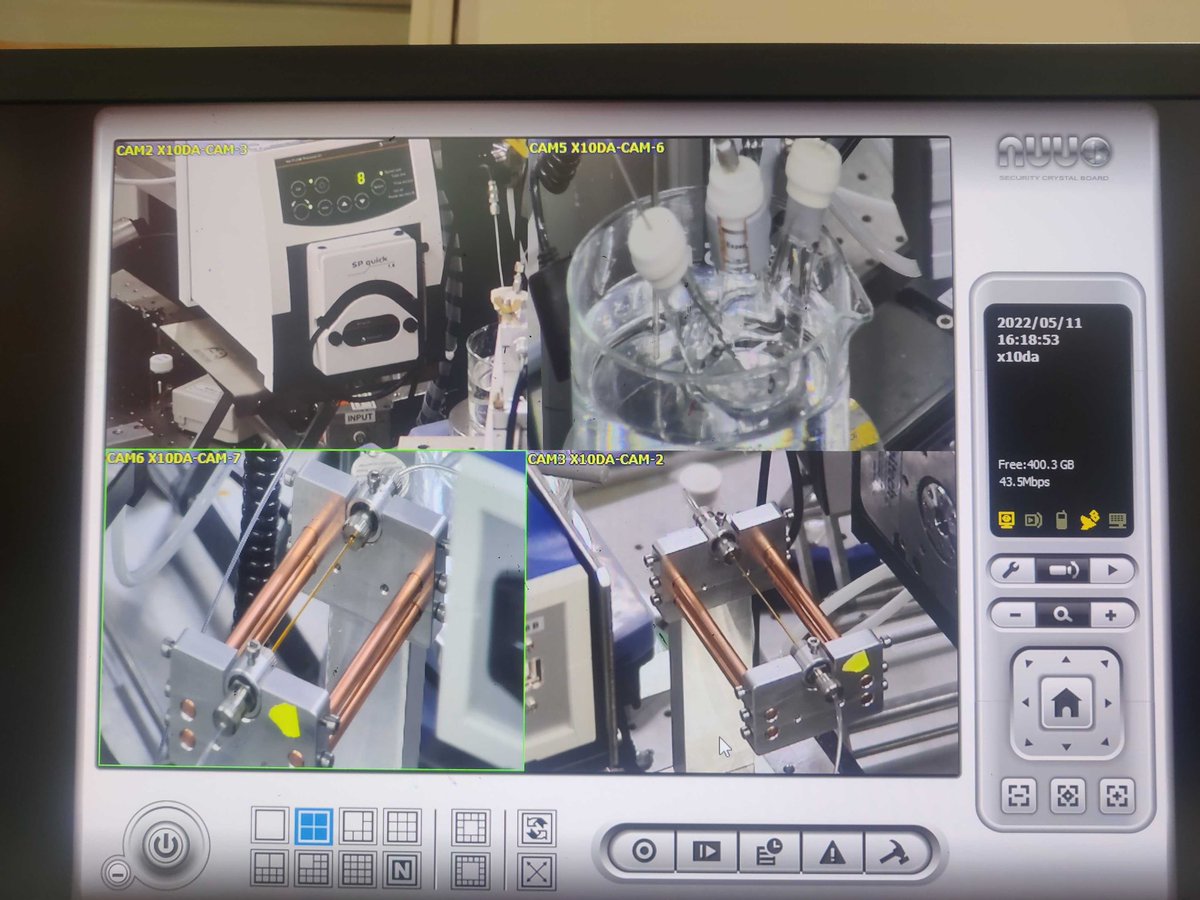 DeRooLab's tweet image. First De Roo lab beam line trip! 
Rohan, Dietger, and Chris are the Swiss Light Source (at PSI) this week for some #EXAFS !! Good luck gentlemen!
#research #metaloxoclusters #synchrotron #beamtime #fingerscrossed #Xrays #lotsofsnacks #notmuchsleep #coffee