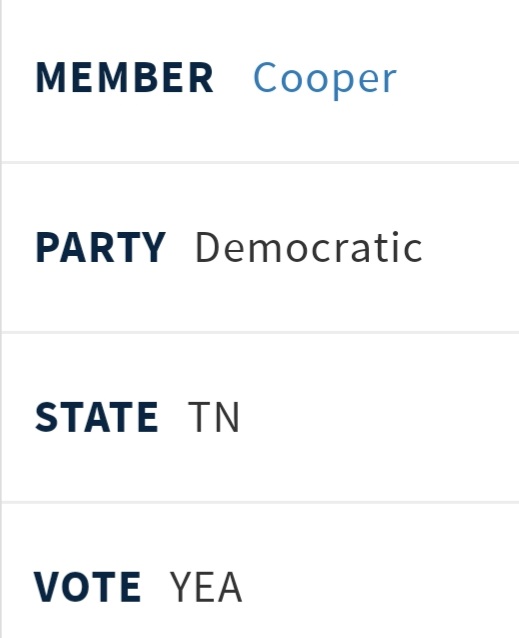 LawhornJennifer's tweet photo. #jimcooper
I am a Registered TN Voter... Jim Cooper Why did you VOTE YES to send $40 Billion to Ukraine yesterday 
#CrimesAgainstHumanity 
#Corruptgovernment https://t.co/SaaoL0KtZg
