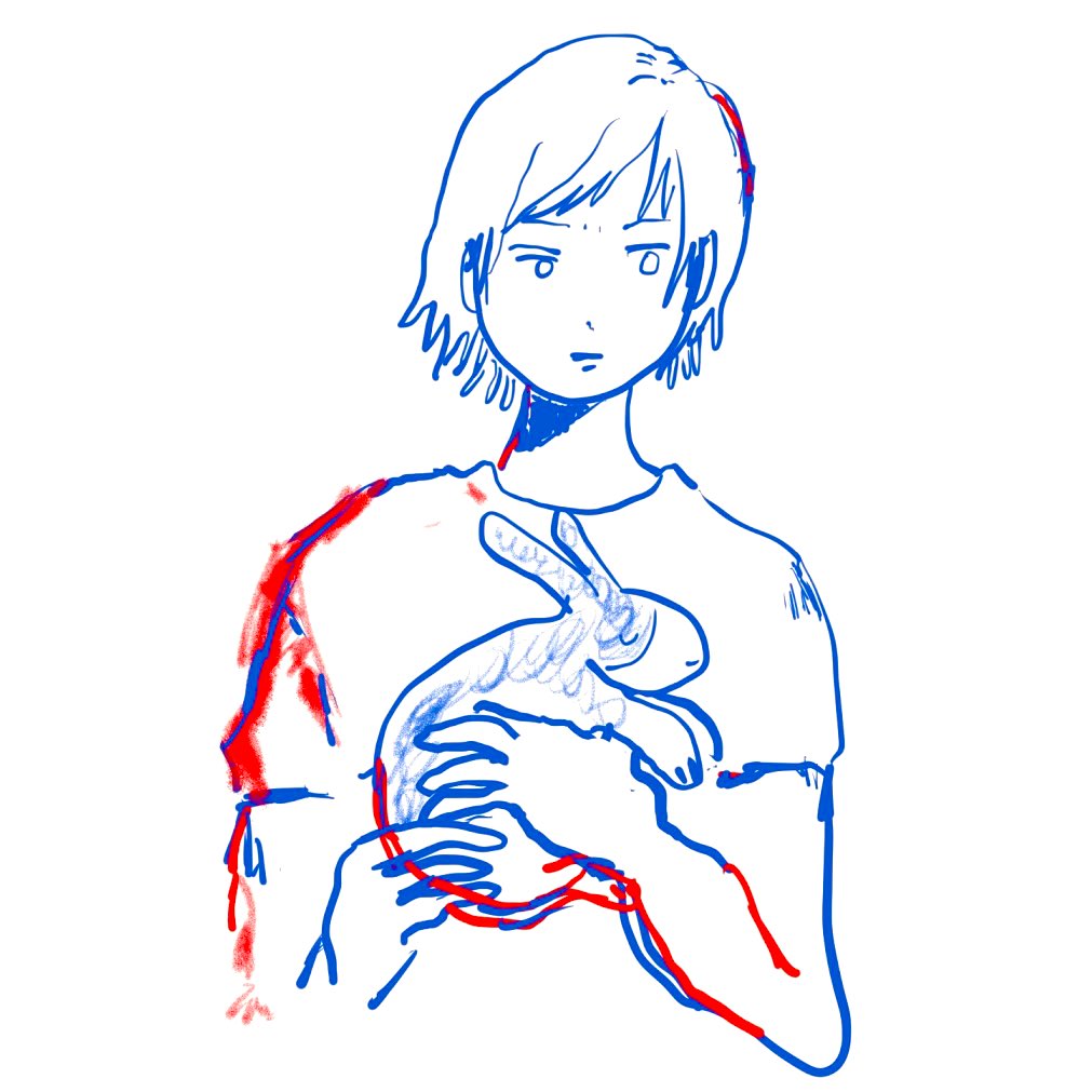 「」|ふじい/コミティアW34aのイラスト
