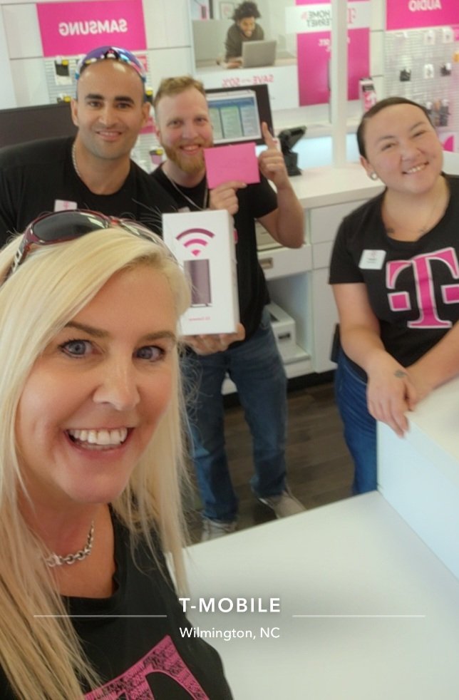 Hanging with these MagentaStars in SMRA Carolina Beach who is rocking HSI this month and ALLIN with #InternetFreedom #BeastMode #KAPOWEEE <a href="/tglover187/">Terrance Glover</a> <a href="/ChappyCLT/">Matt Chappell</a> <a href="/MrDennisJones/">Dennis Jones</a> <a href="/_davidmiller1/">David Miller</a>