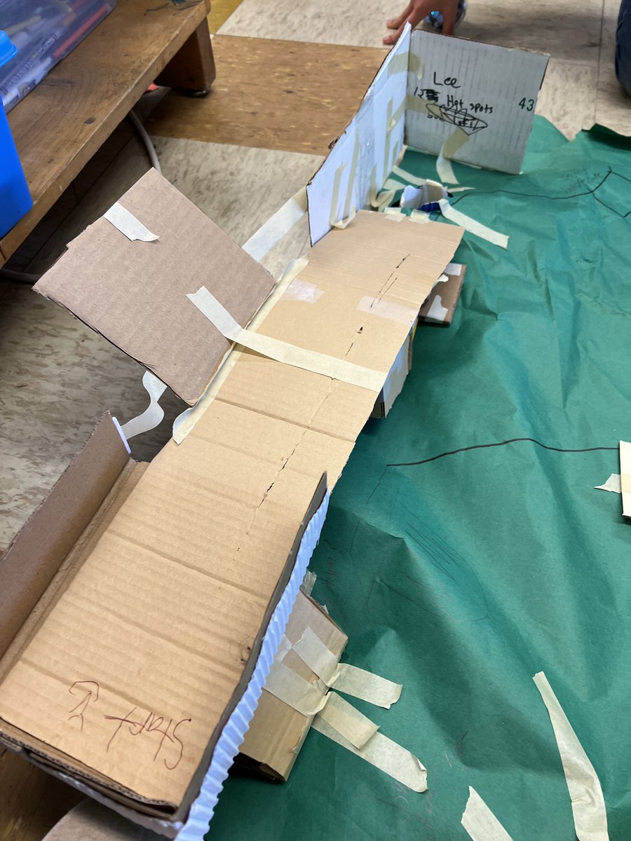 hoxiery's tweet image. Check out these @LeopardsLee S created @SpheroEdu golf coarse holes. These kids can design! #PPSLearningTech