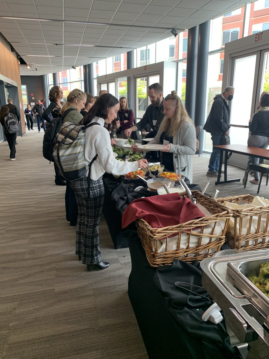 PathwaysCon's tweet photo. Thank you to all of those who attended last week's Pathways: Life Without Salmon? conference! These photos and more are available on the Whova app. Keep an eye out for more announcements in the coming weeks about future conferences. #pathways #pnwconference #salmon https://t.co/cLG2IovicM