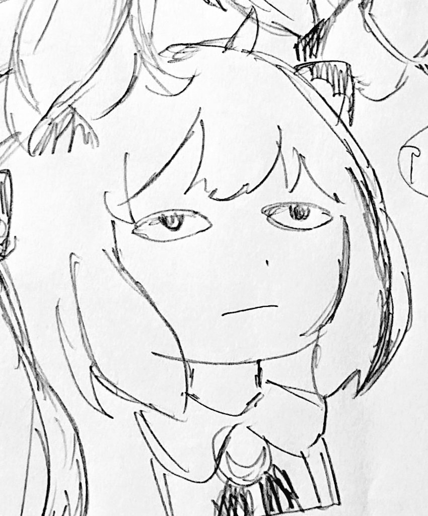 らくがき、あーにゃ 
