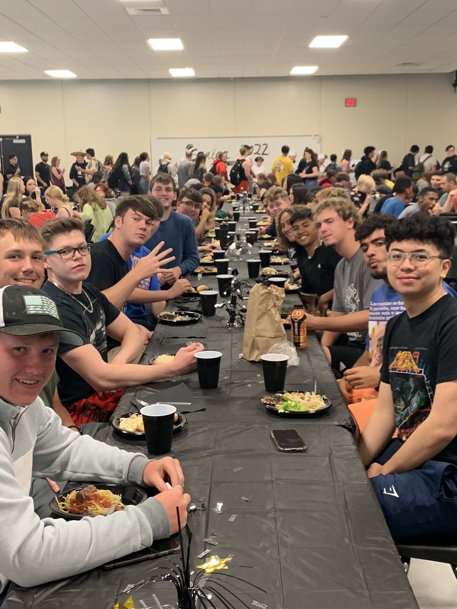 Today was the last day for seniors!  Here are some pictures of the senior luncheon catered by our own FACS department!  The food was wonderful!!