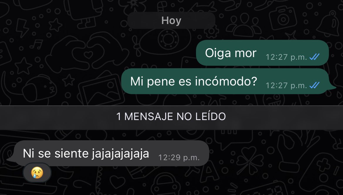 Funnyfast031's tweet photo. No vuelvo a preguntar nada 😥 https://t.co/14H5HiVrIw