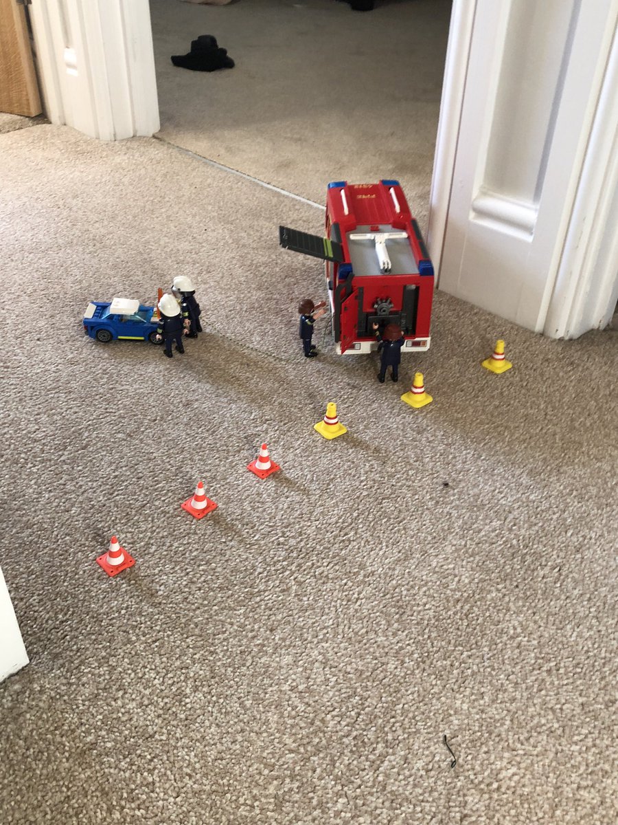 brett_loke's tweet photo. @LFRSBirstall To birstall fire station, my name is Ethan and I’m ten years old, today you were at an RTC at miller and Carter Rothley. This is a recreation of the incident. https://t.co/YTzzBdCpAN