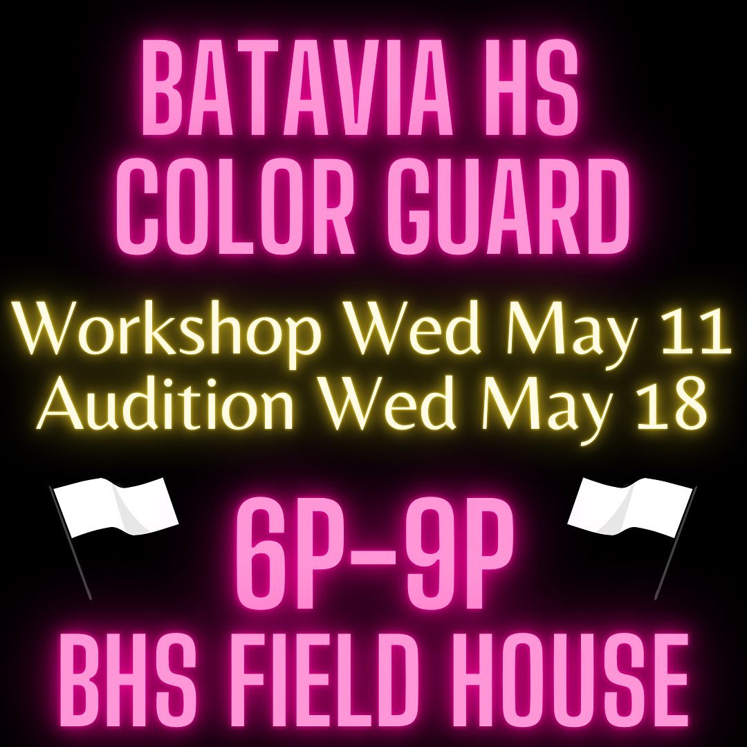 Batavia HS Color Guard tweet media