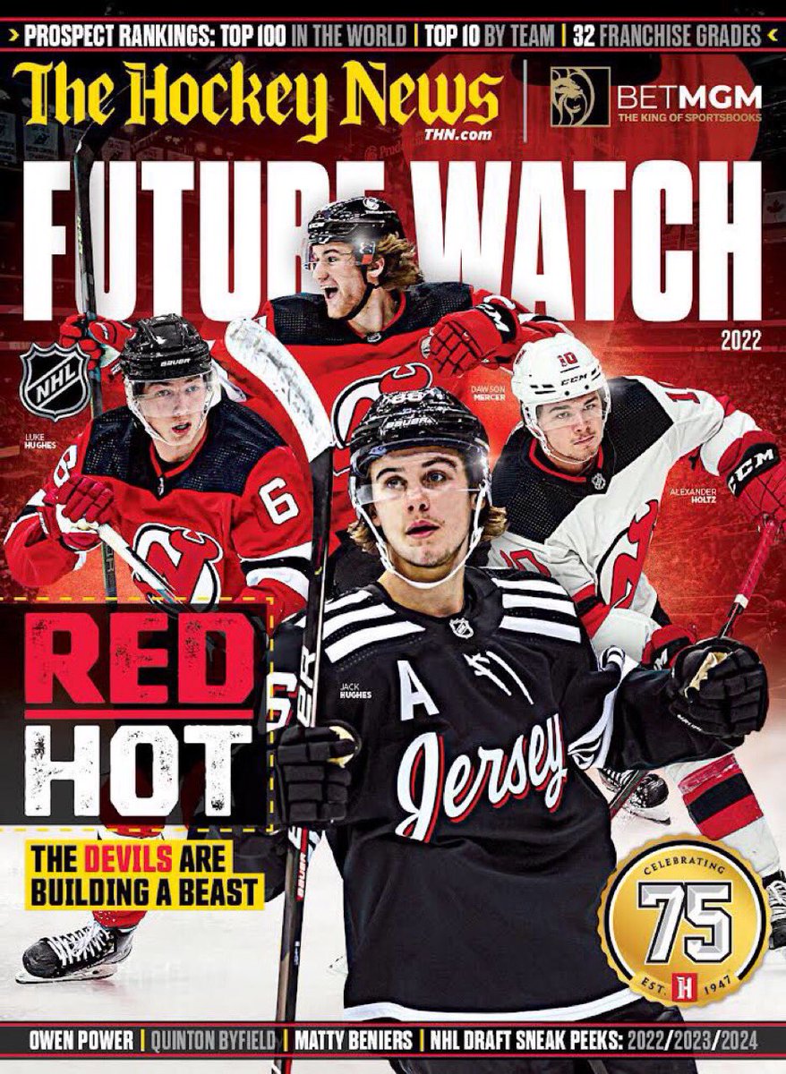 TheHockeyNews's tweet image. It’s officially mock draft season!
THN.com/Free