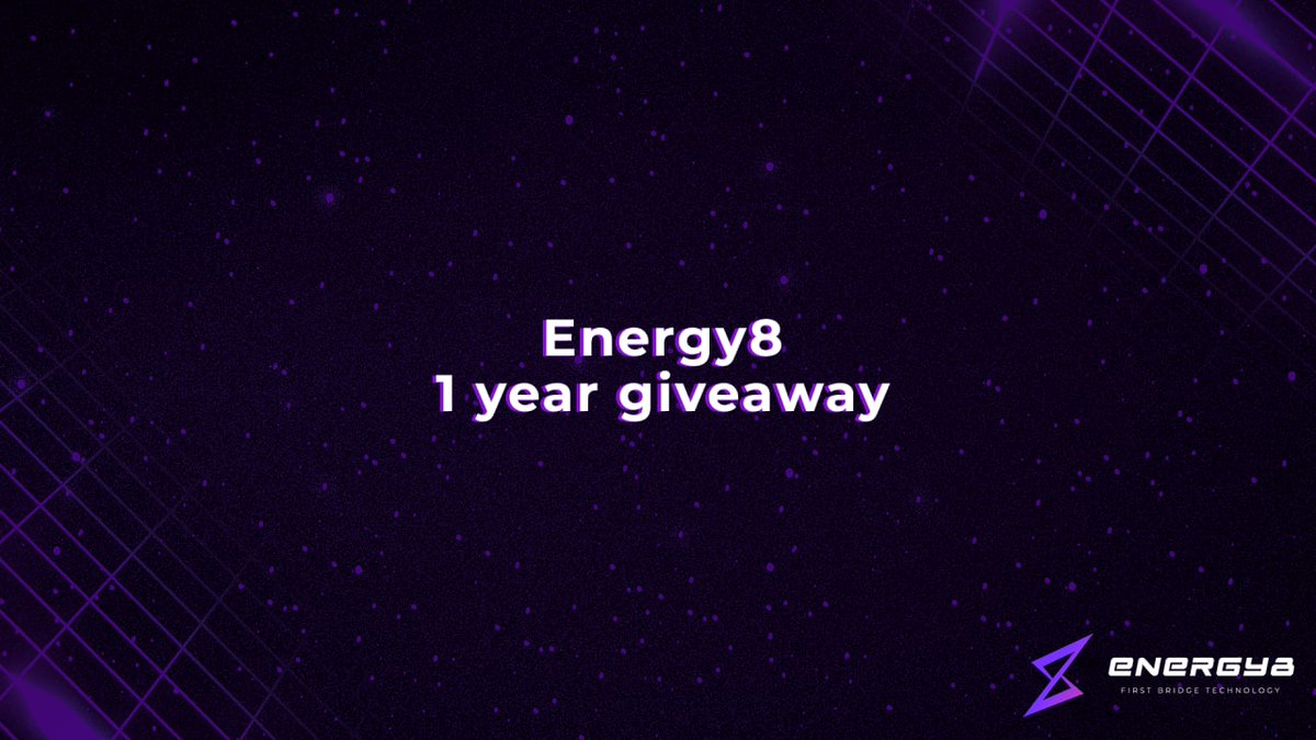 ❗️Due to 1 year anniversary of Energy8, we are glad to announce a meme contest
 
- Create a crypto-meme and post it on Twitter
- Tag <a href="/Energy8Token/">Energy8 Labs</a> and 3 friends
- Subscribe to our TG and Twitter channels

10 participants will receive $125 in 8DAO tokens after listing. Good luck🔥