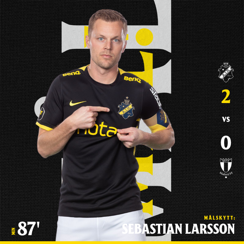 AIKfotboll's tweet photo. VAMOS!

87’ | #AIKMFF | 2–0