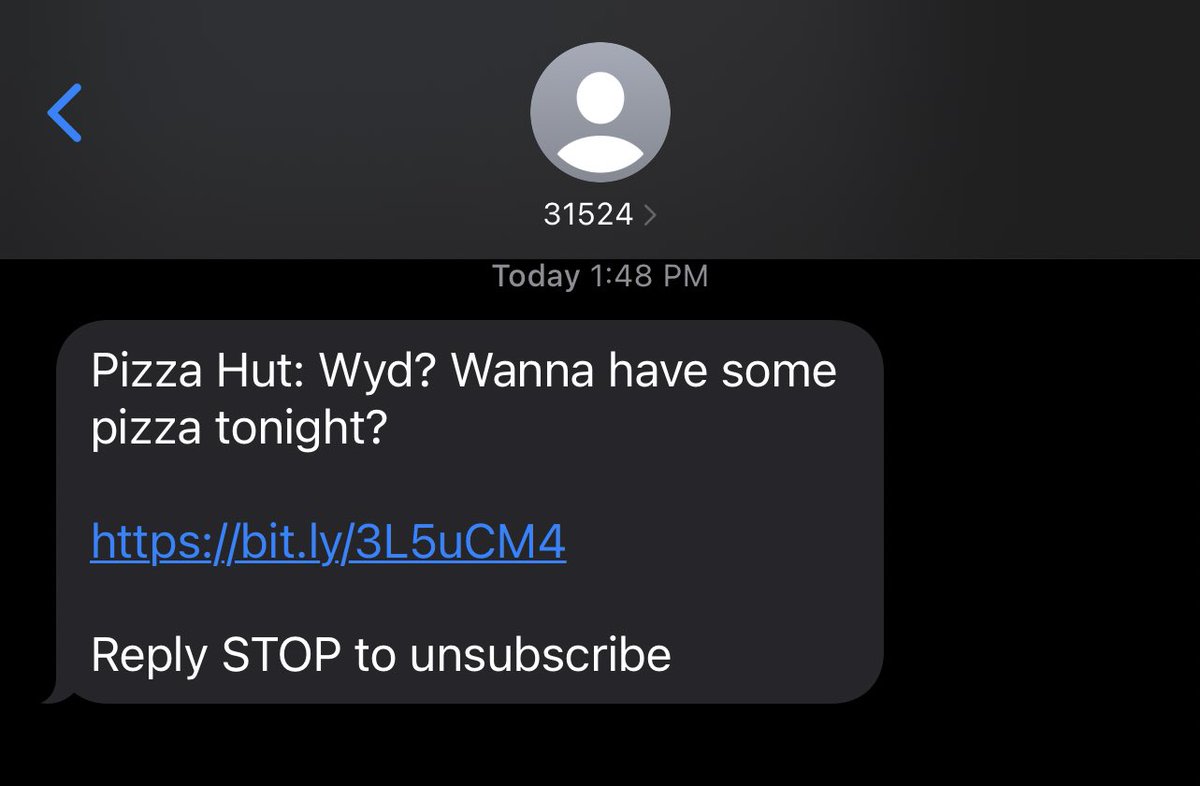 Anderson21Daisy's tweet photo. @pizzahut trying to get me caught up https://t.co/givyRIo0dH